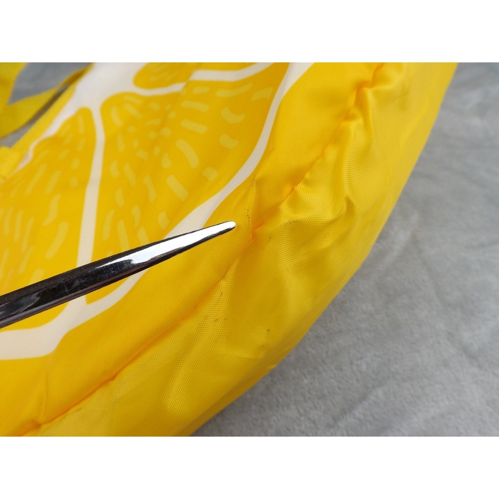 Cooler Bag Soft-Sided NWT Lemon Slice Lunch Bag Handles Zipper Summer Party Fun - Picture 10 of 16